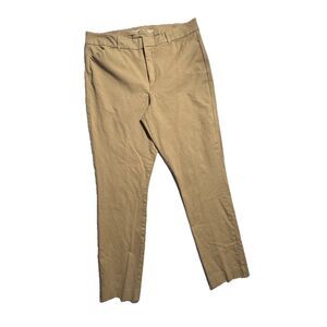 Old Navy pixie straight khaki pants women  Size 14 Tall Casual Career Stretch